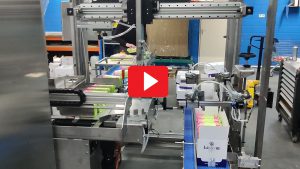 Gantry lineaire unit in verpakkingsmachine